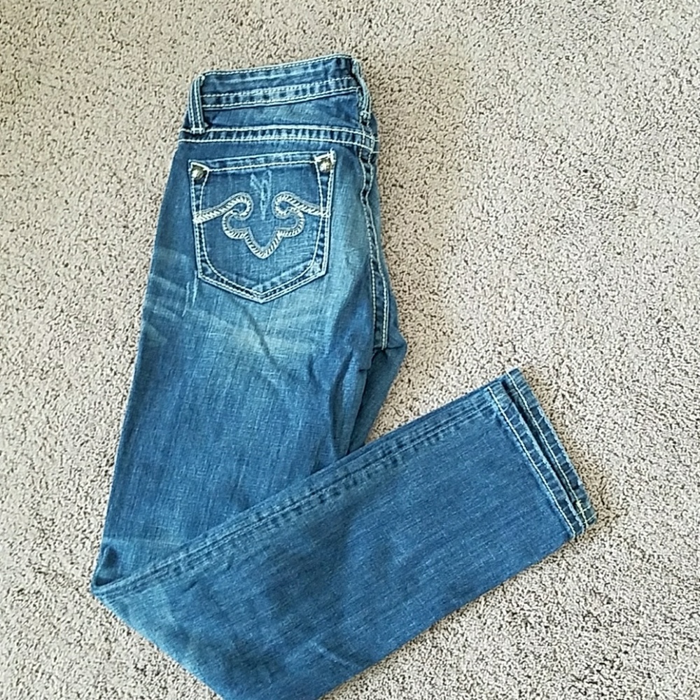 Express Rerock skinny jeans